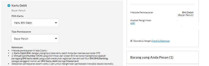 Bagaimana Cara Melakukan Pembayaran Dengan Kartu Bni Debit Online Pusat Bantuan