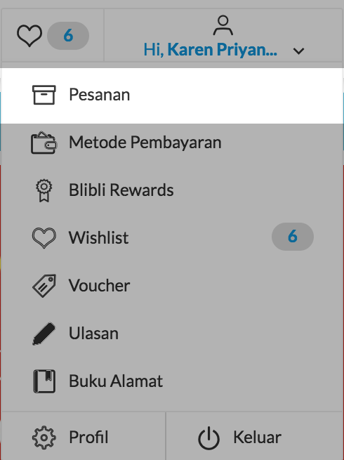 Blibli.com-FAQ-Profil-Pesanan