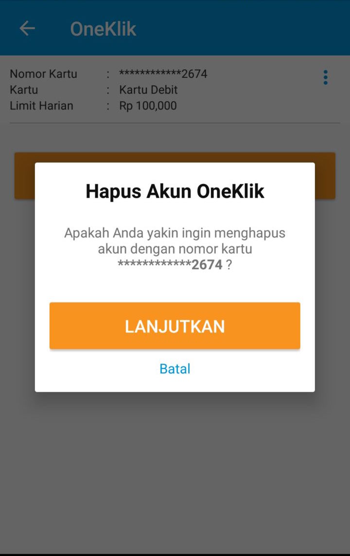 Cara Menghapus Nomor M Banking Bca Seputar Nomor