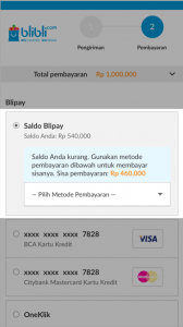 Saldo Blipay â