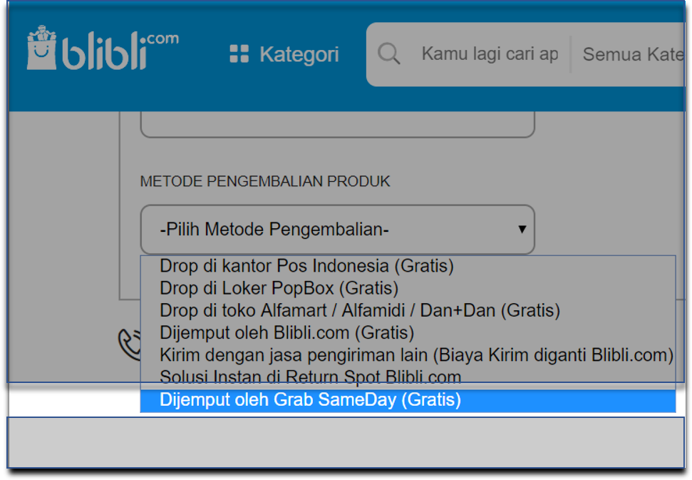 Cara Mengajukan Pengembalian Produk Pusat Bantuan