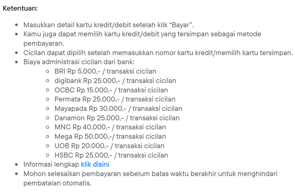 Syarat ketentuan cc