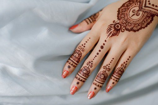 Motif henna simple untuk pemula