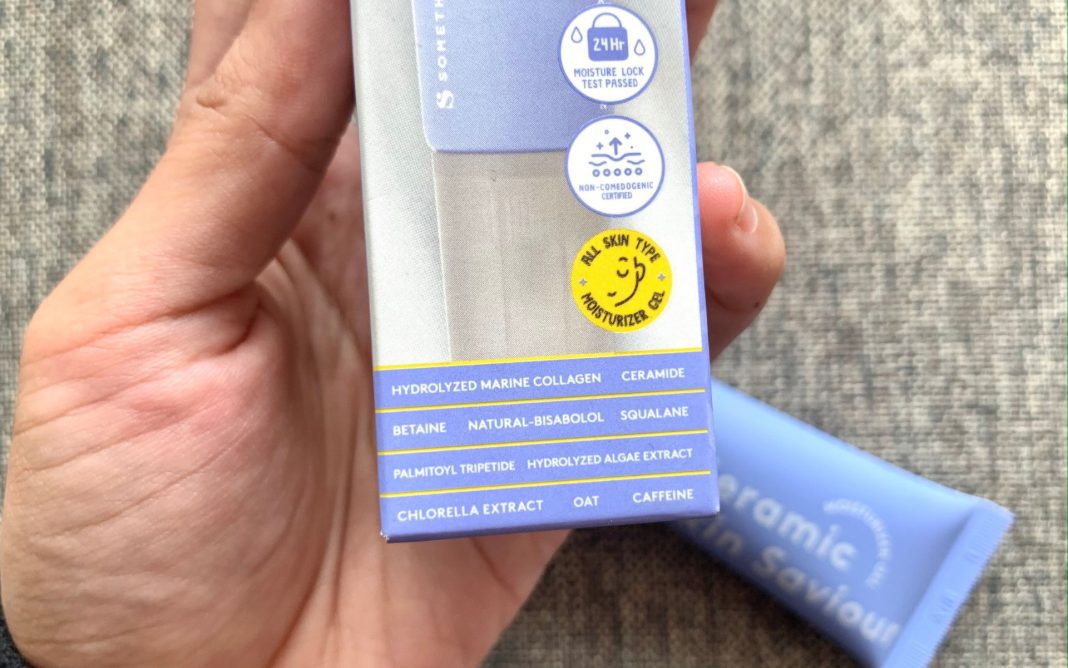 Review Somethinc Ceramic Skin Saviour Moisturizer Gel