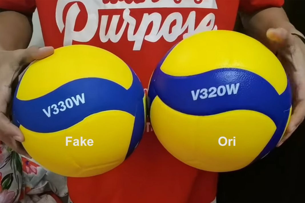 cara membedakan bola voli asli dan kw