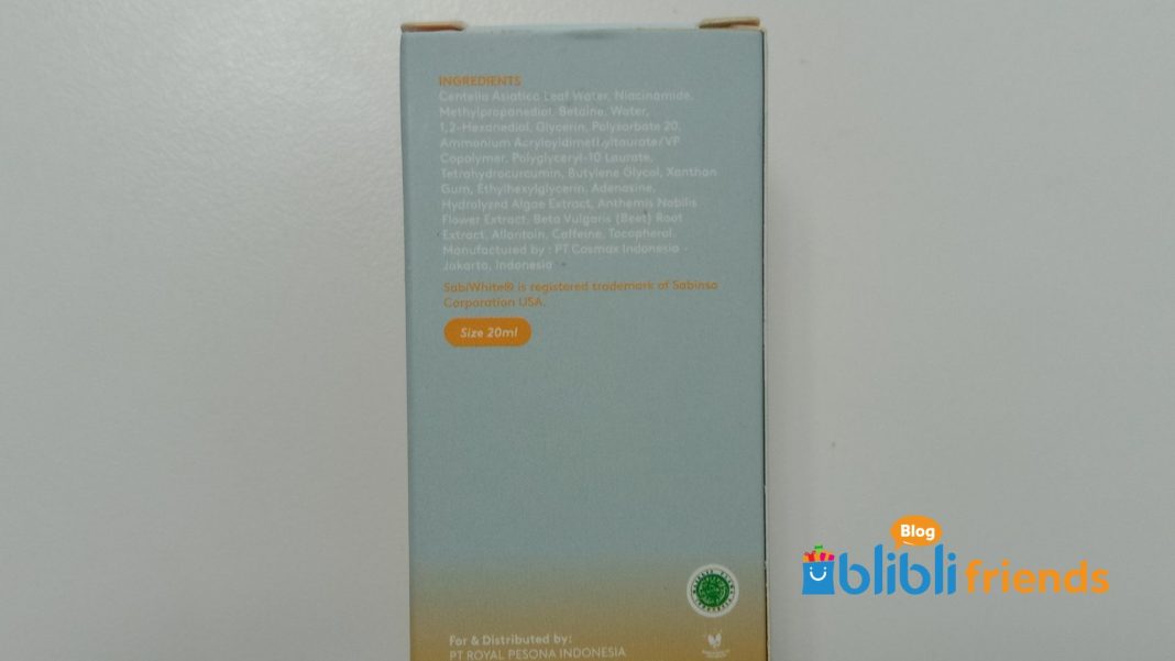 review somethinc 5 niacinamide + moisture sabi beet serum