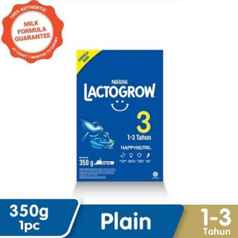 Lactogrow 3 Susu Pertumbuhan Rasa Original atau Plain
