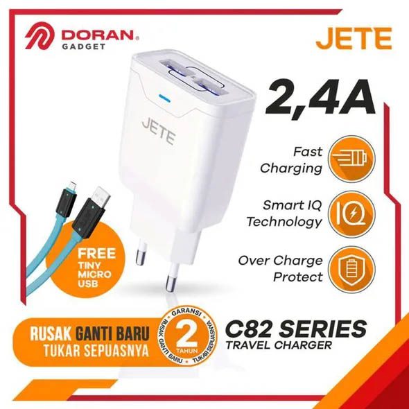 Fast Charger Kabel USB Micro JETE C82