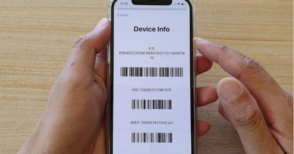 Cek IMEI iPhone di Pengaturan