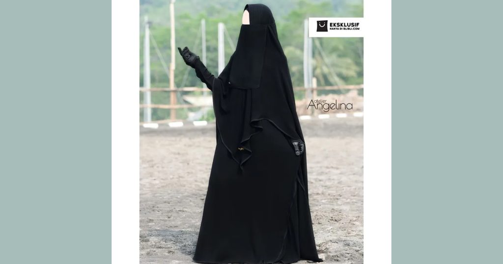 Gamis Black Series Kaynara Dress Elegan untuk Hijabers
