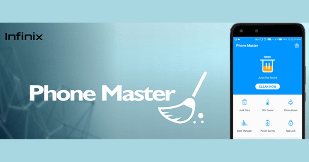Melalui Aplikasi Phone Master