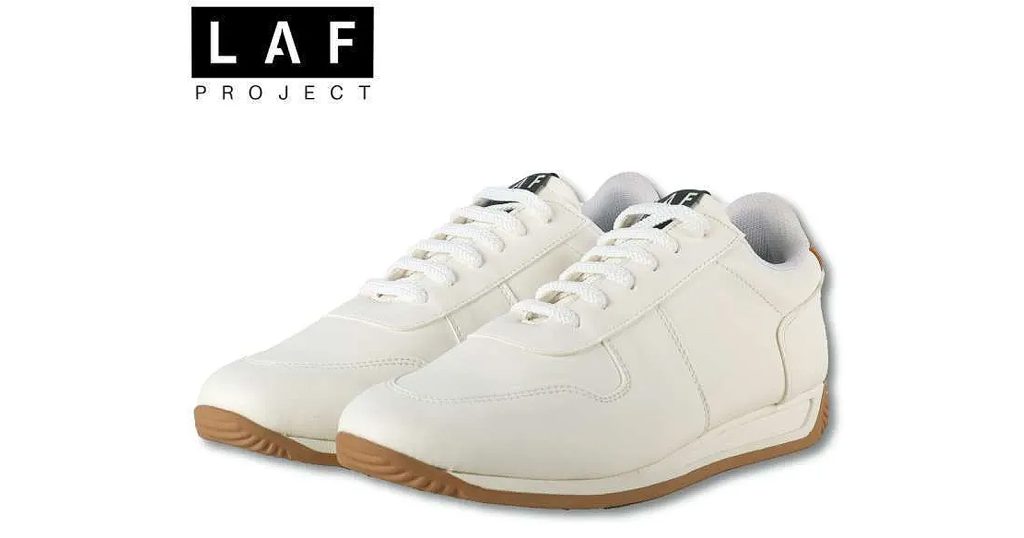 Sepatu Sneakers Pria Casual White Putih Original Aruna LAF Project