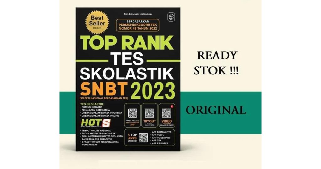 Tim Edukasi Indonesia Top Rank Tes Skolastik SNBT 2023