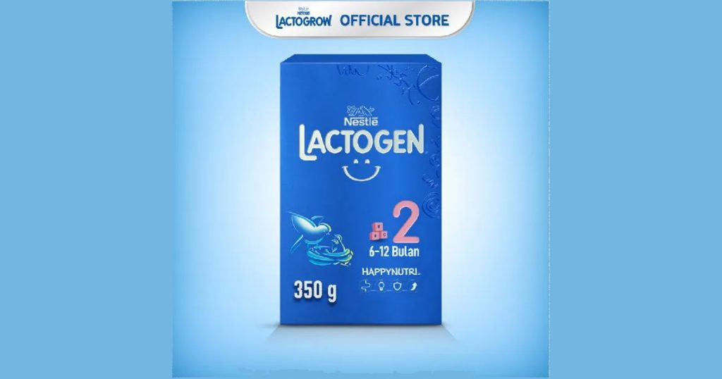 Nestle Lactogen 2 — Susu formula untuk bayi anemia