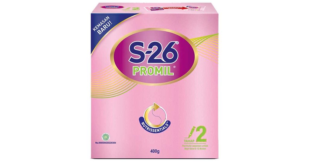 S-26 Promil Tahap 2 — Susu formula untuk bayi anemia